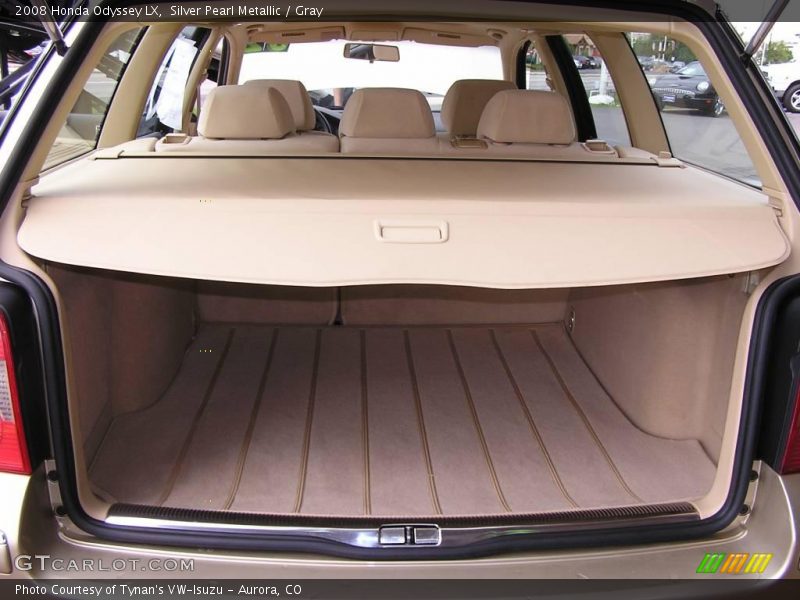 Silver Pearl Metallic / Gray 2008 Honda Odyssey LX