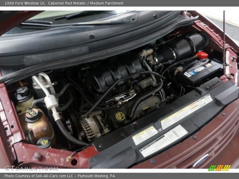 Cabernet Red Metallic / Medium Parchment 1999 Ford Windstar LX