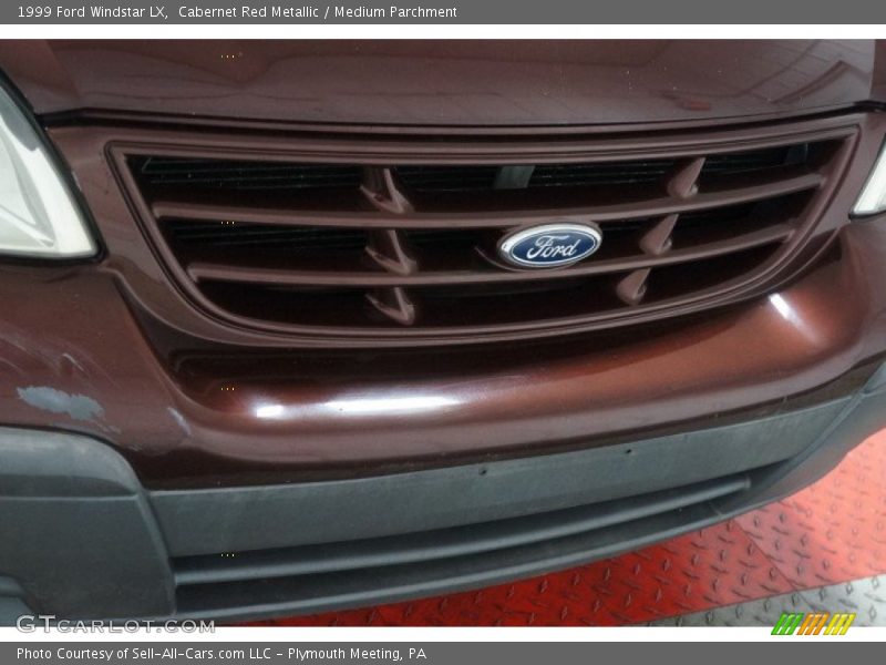 Cabernet Red Metallic / Medium Parchment 1999 Ford Windstar LX