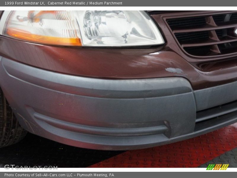 Cabernet Red Metallic / Medium Parchment 1999 Ford Windstar LX