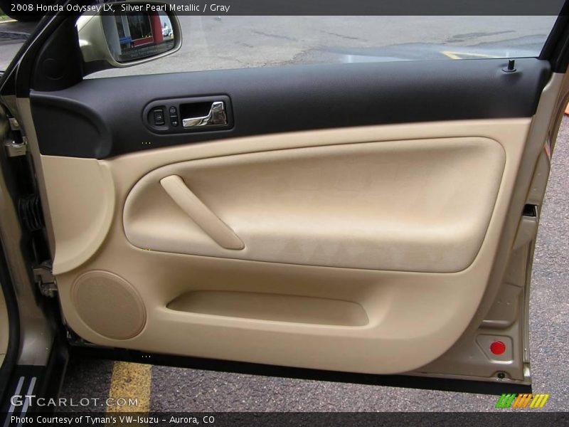 Silver Pearl Metallic / Gray 2008 Honda Odyssey LX