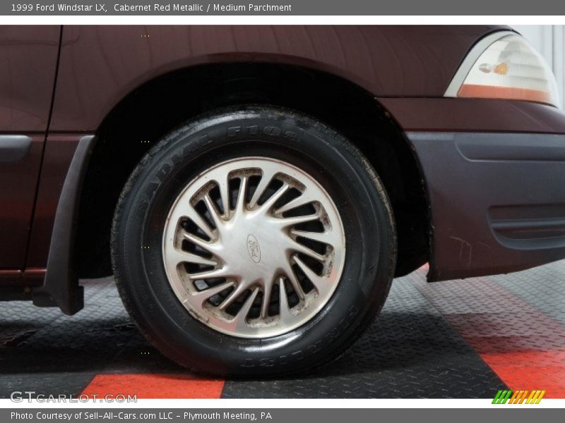 Cabernet Red Metallic / Medium Parchment 1999 Ford Windstar LX