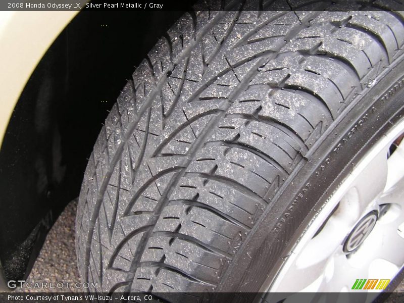 Silver Pearl Metallic / Gray 2008 Honda Odyssey LX