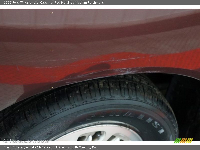Cabernet Red Metallic / Medium Parchment 1999 Ford Windstar LX