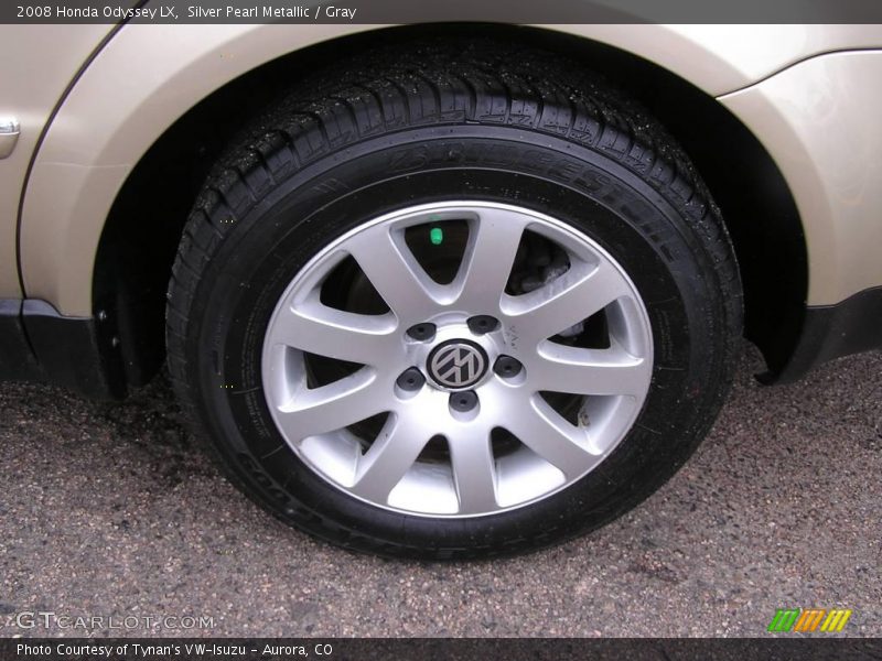 Silver Pearl Metallic / Gray 2008 Honda Odyssey LX