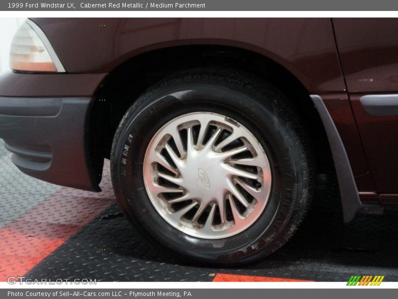 Cabernet Red Metallic / Medium Parchment 1999 Ford Windstar LX