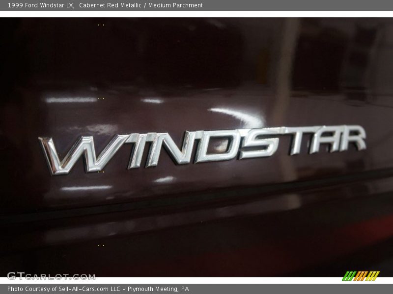 Cabernet Red Metallic / Medium Parchment 1999 Ford Windstar LX