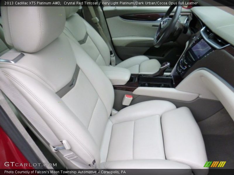 Crystal Red Tintcoat / Very Light Platinum/Dark Urban/Cocoa Opus Full Leather 2013 Cadillac XTS Platinum AWD