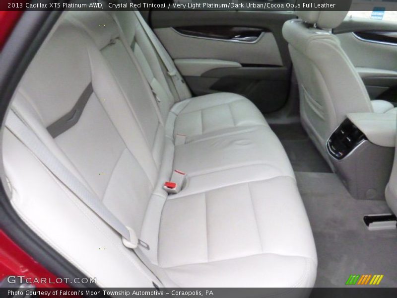 Crystal Red Tintcoat / Very Light Platinum/Dark Urban/Cocoa Opus Full Leather 2013 Cadillac XTS Platinum AWD
