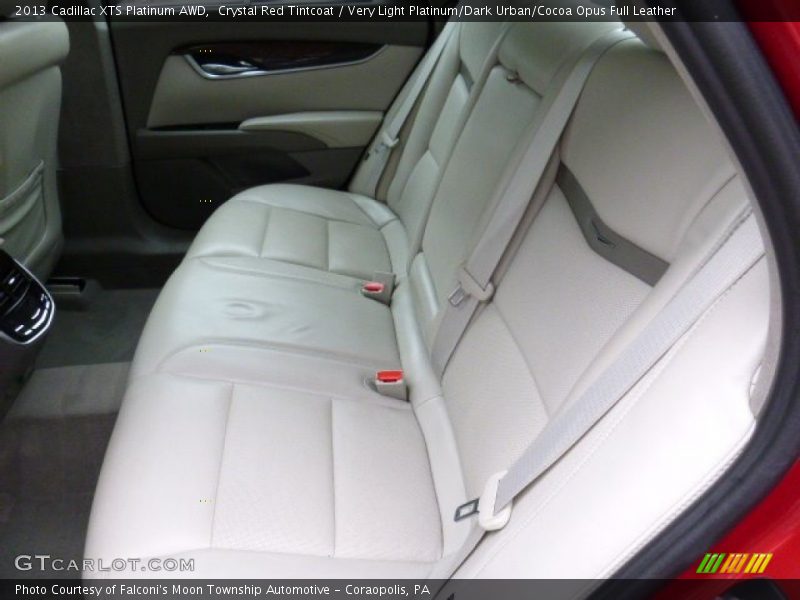 Crystal Red Tintcoat / Very Light Platinum/Dark Urban/Cocoa Opus Full Leather 2013 Cadillac XTS Platinum AWD