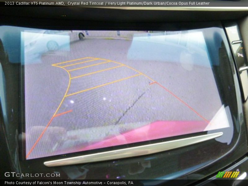 Crystal Red Tintcoat / Very Light Platinum/Dark Urban/Cocoa Opus Full Leather 2013 Cadillac XTS Platinum AWD