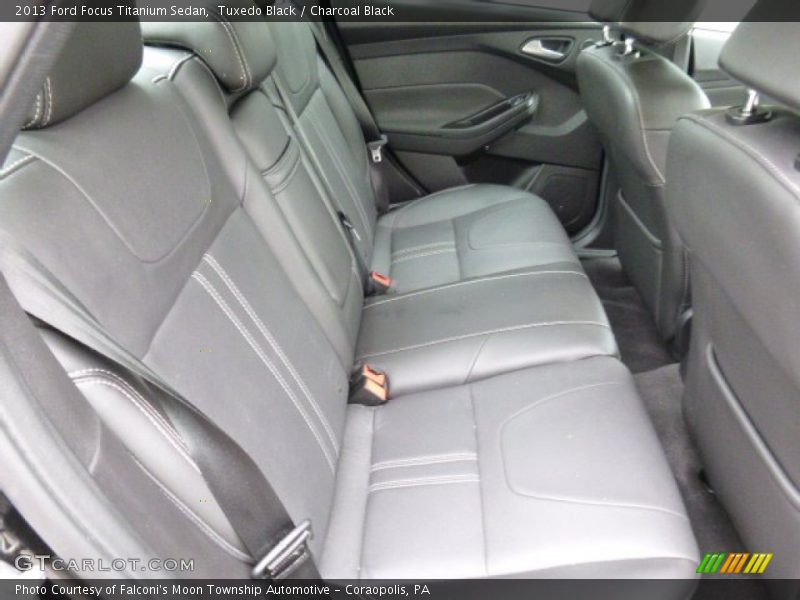 Tuxedo Black / Charcoal Black 2013 Ford Focus Titanium Sedan