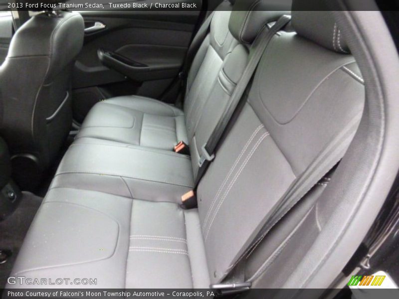Tuxedo Black / Charcoal Black 2013 Ford Focus Titanium Sedan
