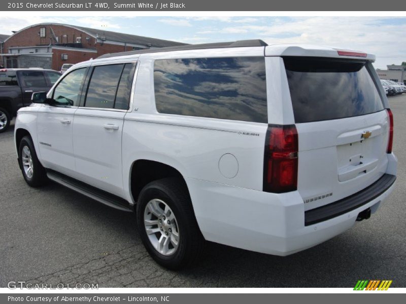Summit White / Jet Black 2015 Chevrolet Suburban LT 4WD