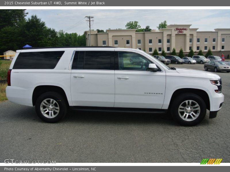 Summit White / Jet Black 2015 Chevrolet Suburban LT 4WD