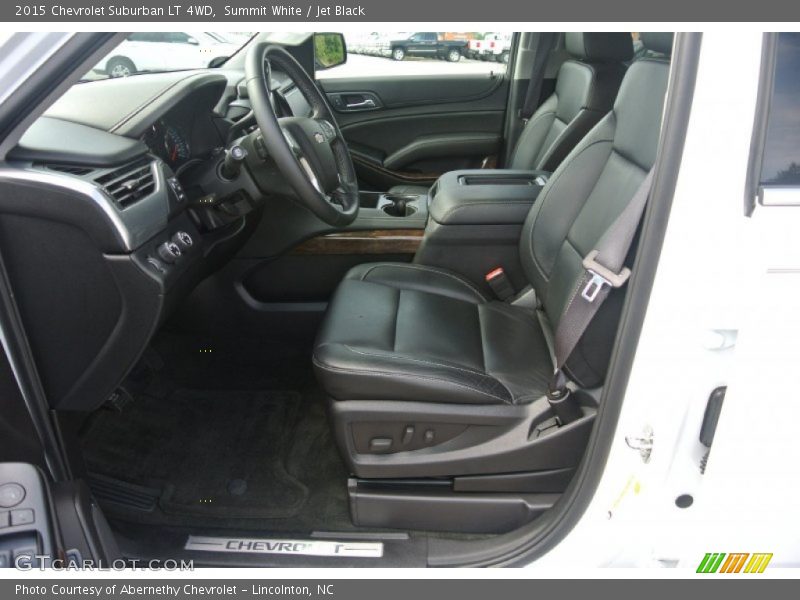 Summit White / Jet Black 2015 Chevrolet Suburban LT 4WD