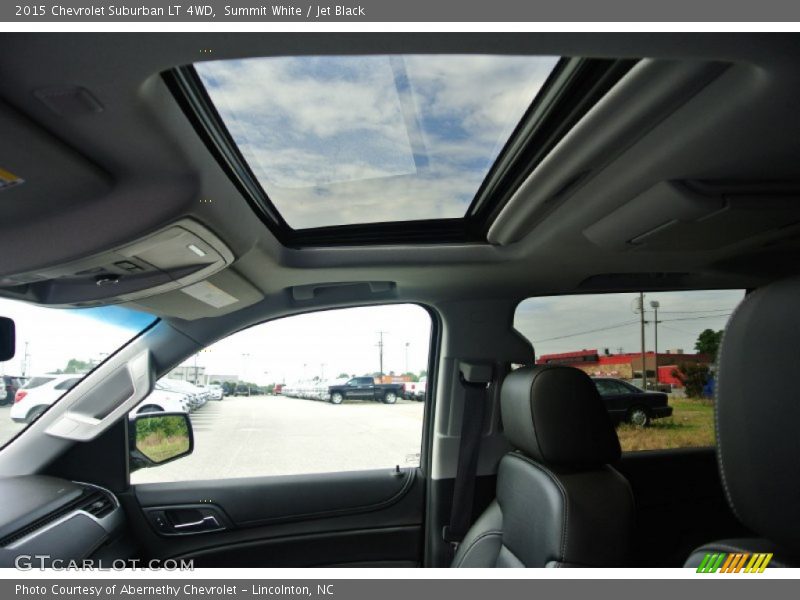 Summit White / Jet Black 2015 Chevrolet Suburban LT 4WD