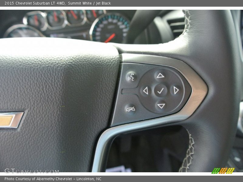 Summit White / Jet Black 2015 Chevrolet Suburban LT 4WD
