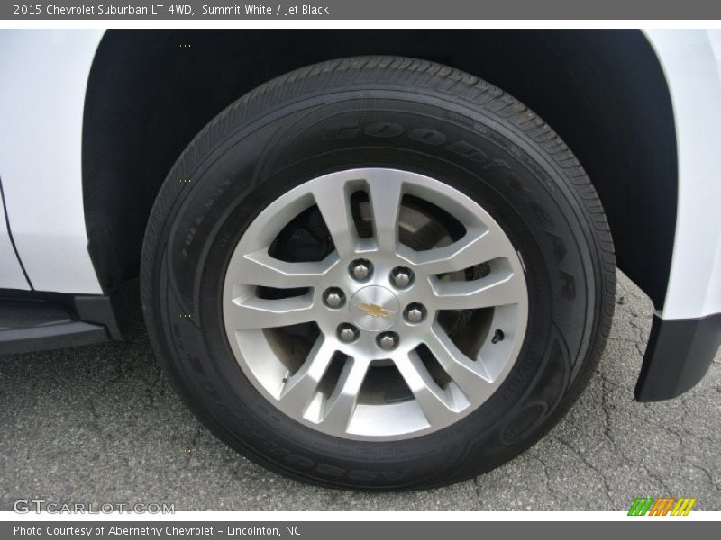 Summit White / Jet Black 2015 Chevrolet Suburban LT 4WD