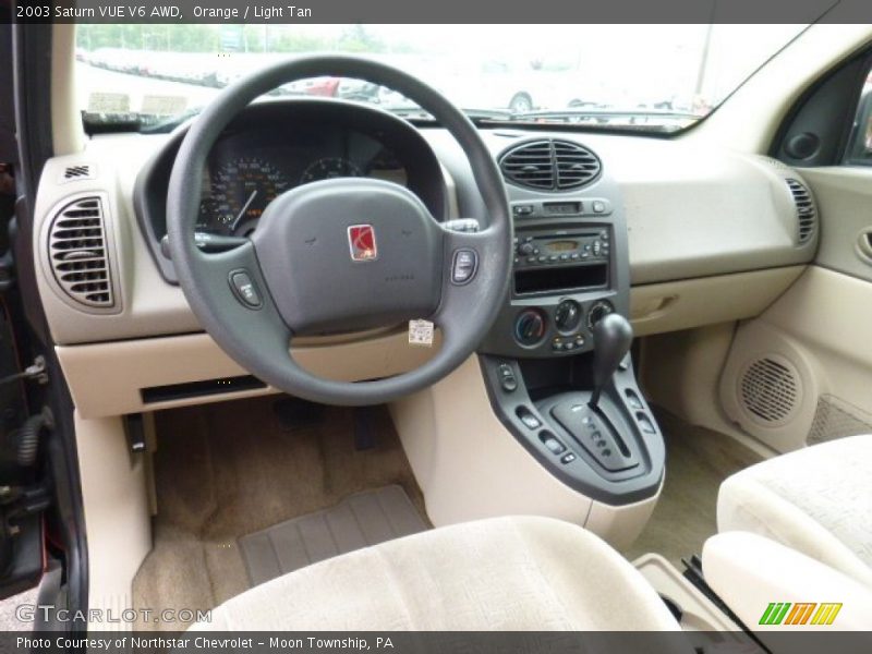 Orange / Light Tan 2003 Saturn VUE V6 AWD