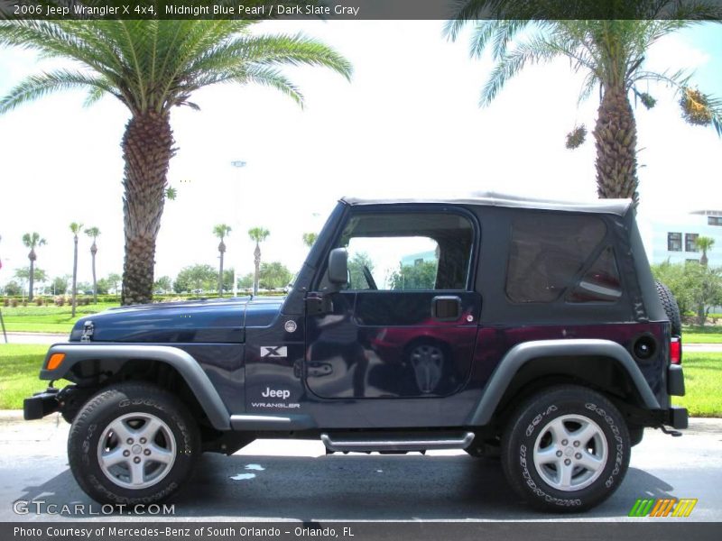 Midnight Blue Pearl / Dark Slate Gray 2006 Jeep Wrangler X 4x4