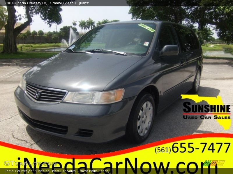 Granite Green / Quartz 2001 Honda Odyssey LX