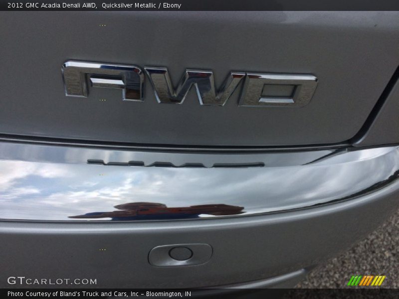 Quicksilver Metallic / Ebony 2012 GMC Acadia Denali AWD