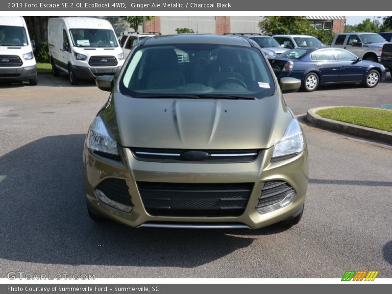 Ginger Ale Metallic / Charcoal Black 2013 Ford Escape SE 2.0L EcoBoost 4WD