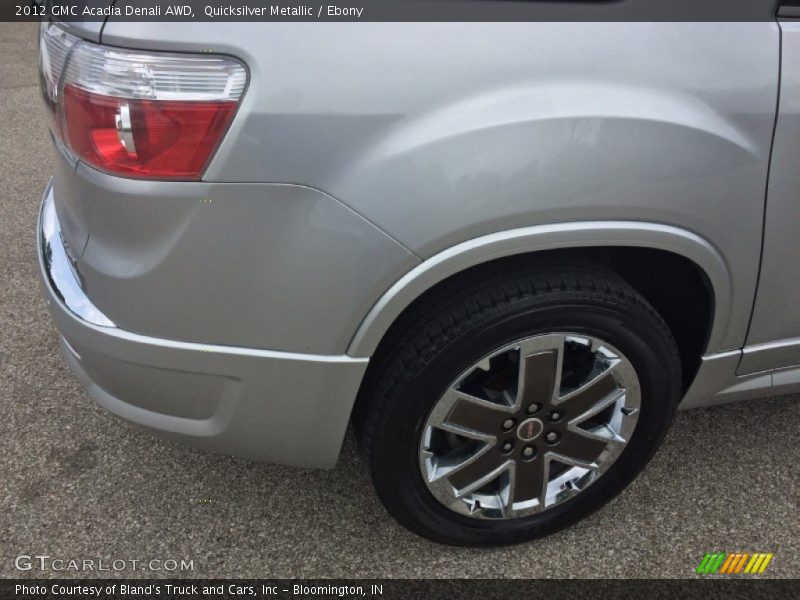 Quicksilver Metallic / Ebony 2012 GMC Acadia Denali AWD