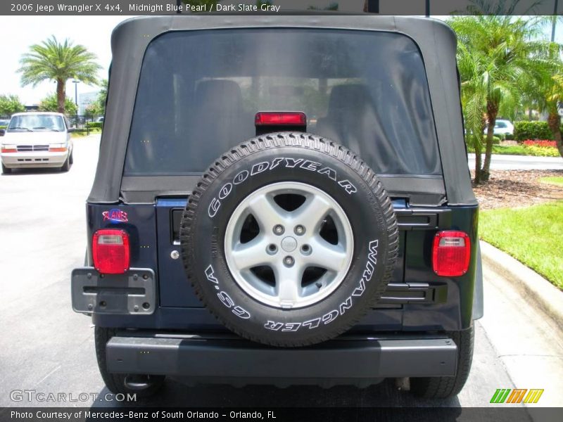 Midnight Blue Pearl / Dark Slate Gray 2006 Jeep Wrangler X 4x4