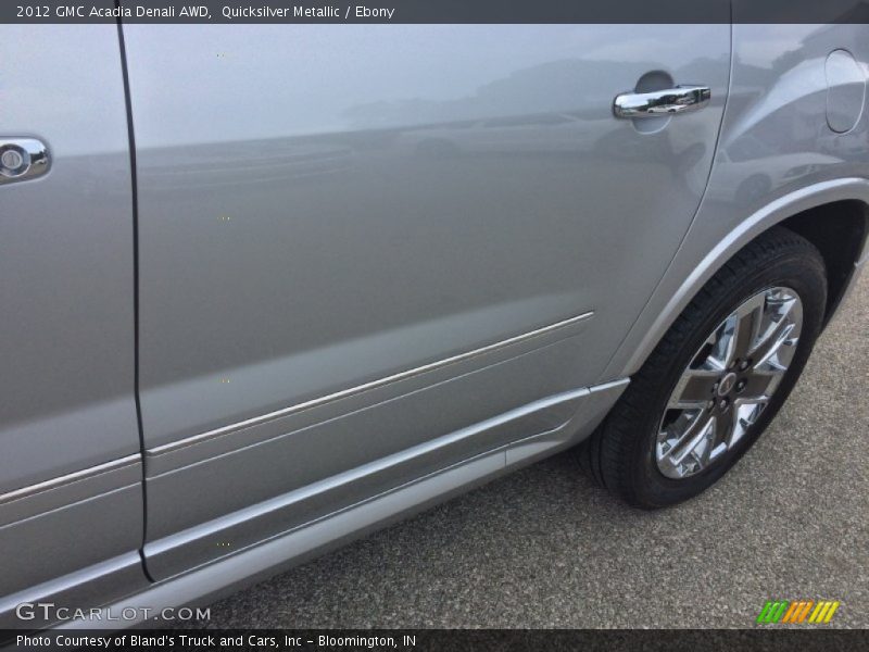 Quicksilver Metallic / Ebony 2012 GMC Acadia Denali AWD