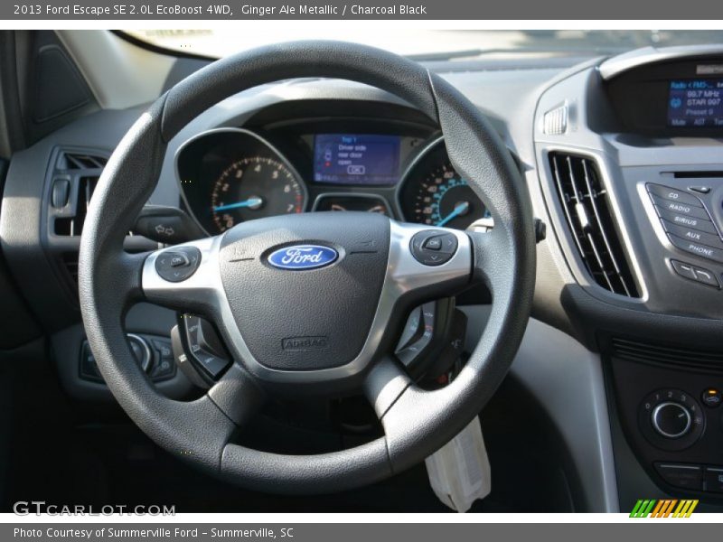 Ginger Ale Metallic / Charcoal Black 2013 Ford Escape SE 2.0L EcoBoost 4WD