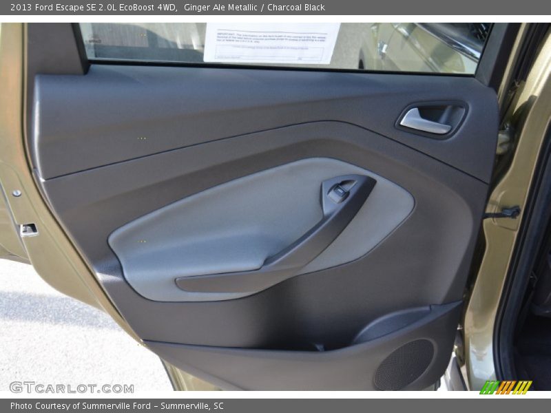 Ginger Ale Metallic / Charcoal Black 2013 Ford Escape SE 2.0L EcoBoost 4WD
