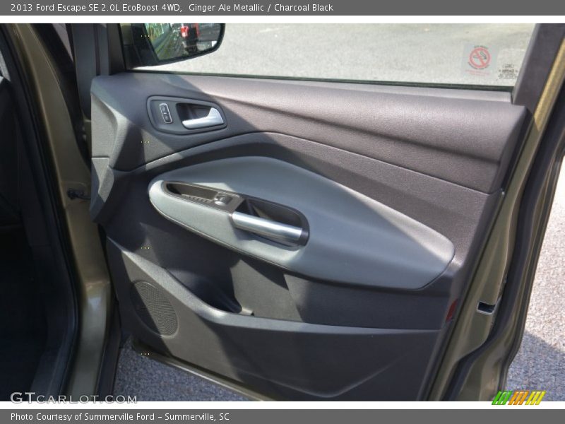 Ginger Ale Metallic / Charcoal Black 2013 Ford Escape SE 2.0L EcoBoost 4WD