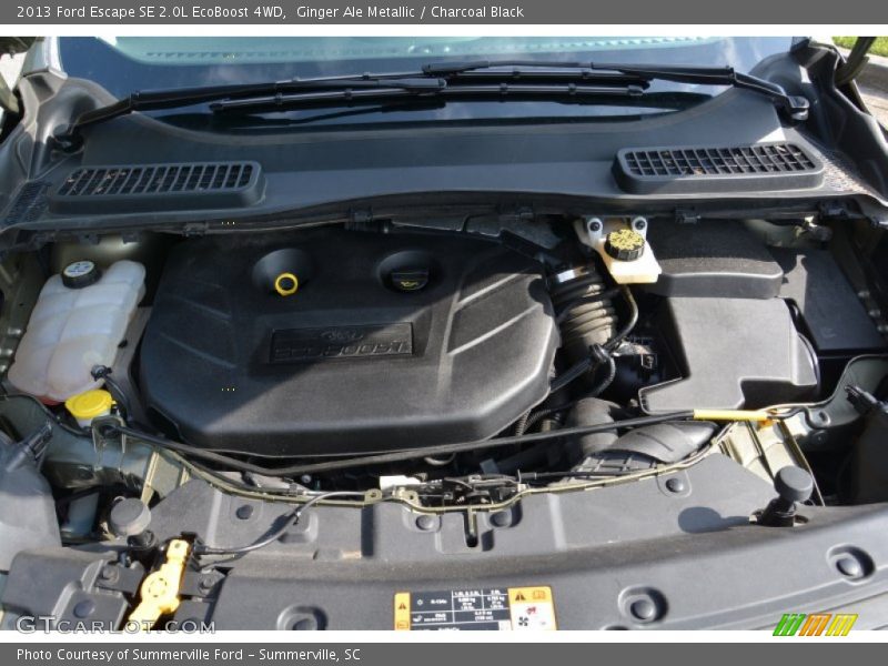Ginger Ale Metallic / Charcoal Black 2013 Ford Escape SE 2.0L EcoBoost 4WD