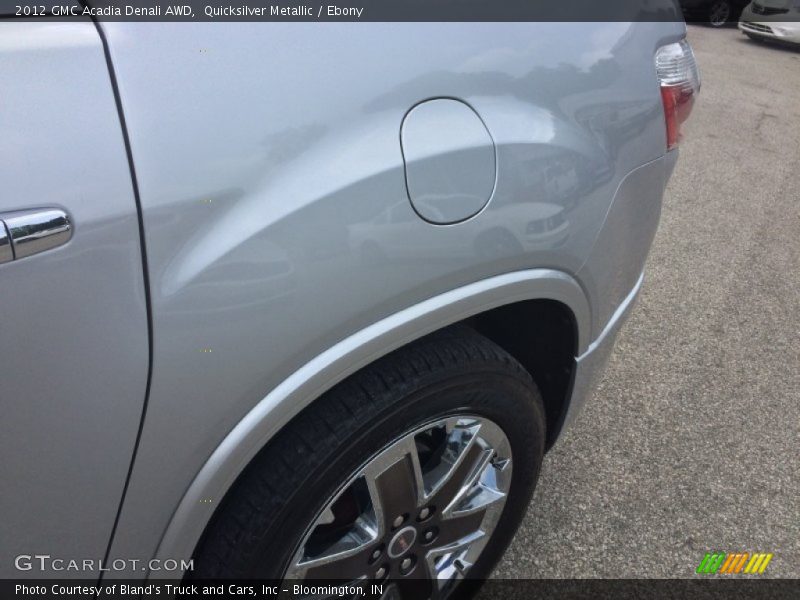 Quicksilver Metallic / Ebony 2012 GMC Acadia Denali AWD