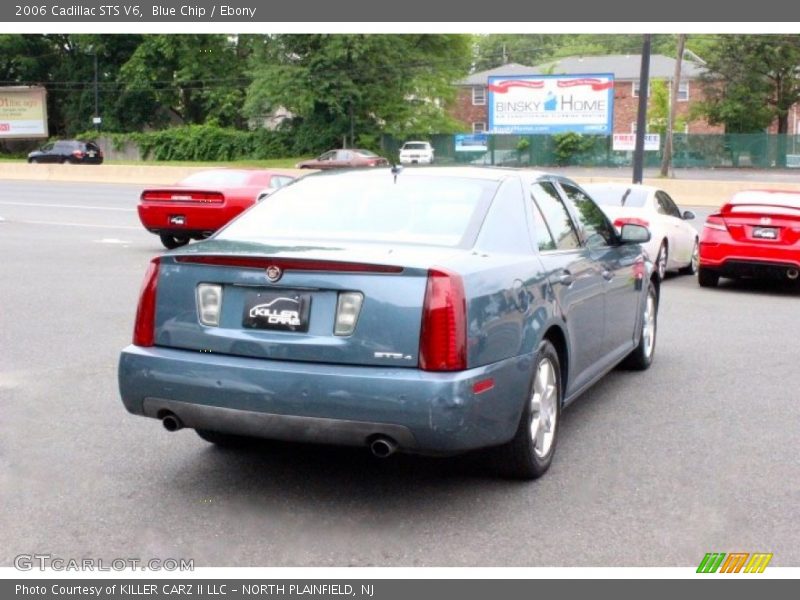 Blue Chip / Ebony 2006 Cadillac STS V6