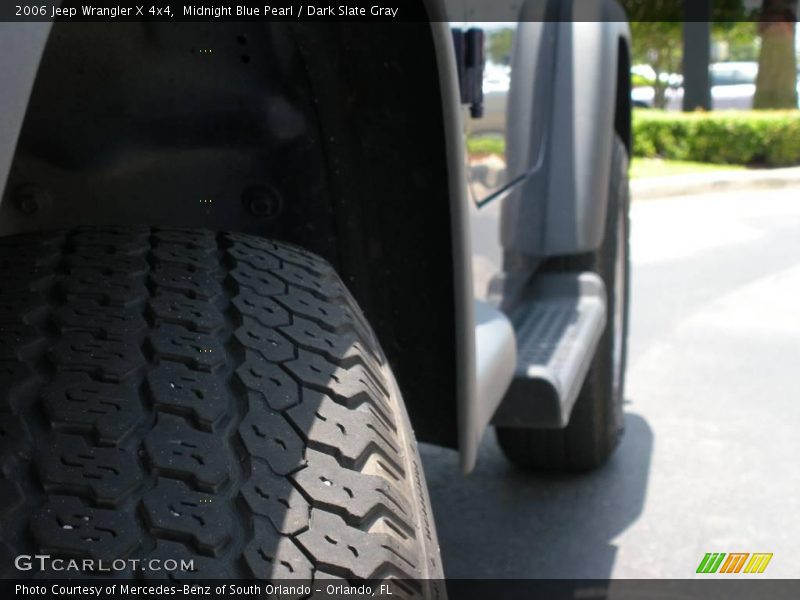 Midnight Blue Pearl / Dark Slate Gray 2006 Jeep Wrangler X 4x4