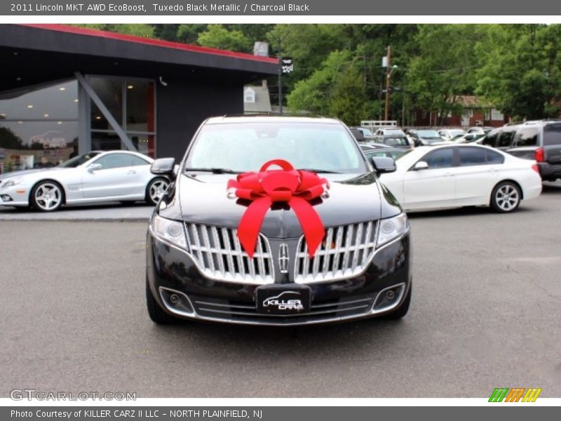 Tuxedo Black Metallic / Charcoal Black 2011 Lincoln MKT AWD EcoBoost