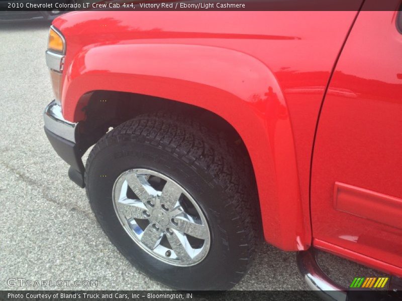 Victory Red / Ebony/Light Cashmere 2010 Chevrolet Colorado LT Crew Cab 4x4