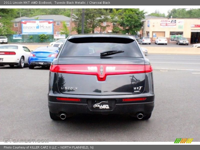 Tuxedo Black Metallic / Charcoal Black 2011 Lincoln MKT AWD EcoBoost