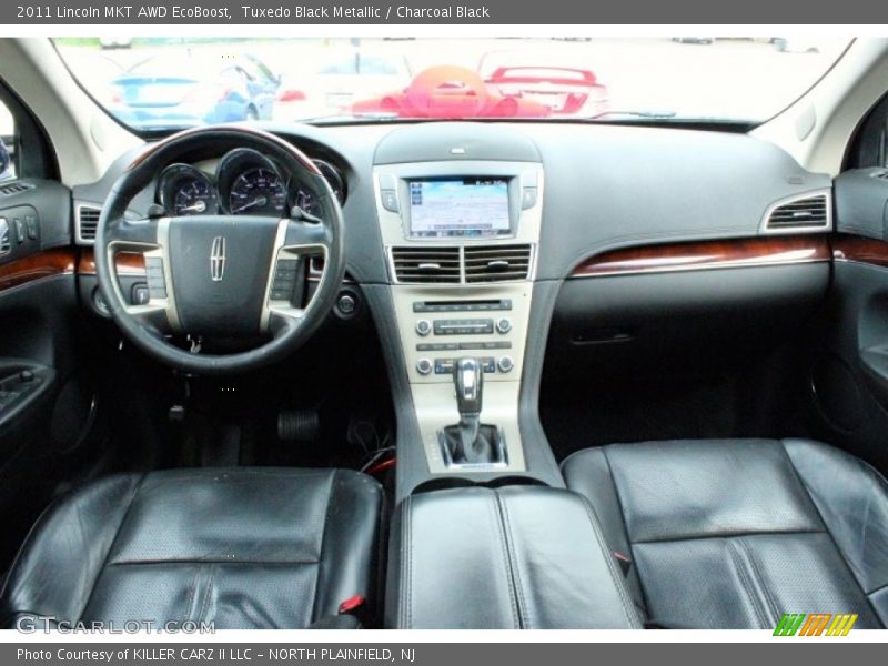 Tuxedo Black Metallic / Charcoal Black 2011 Lincoln MKT AWD EcoBoost