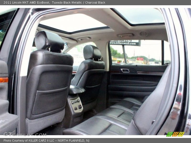 Tuxedo Black Metallic / Charcoal Black 2011 Lincoln MKT AWD EcoBoost
