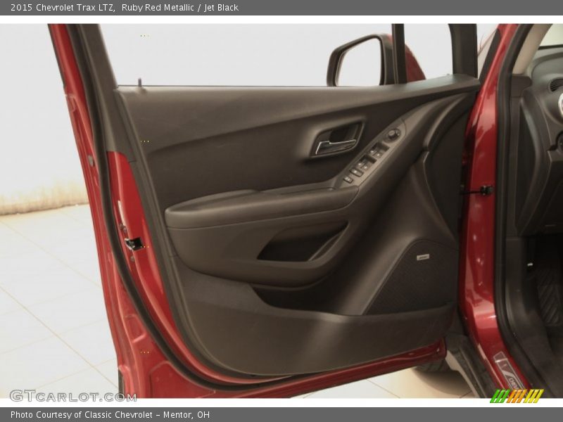 Ruby Red Metallic / Jet Black 2015 Chevrolet Trax LTZ