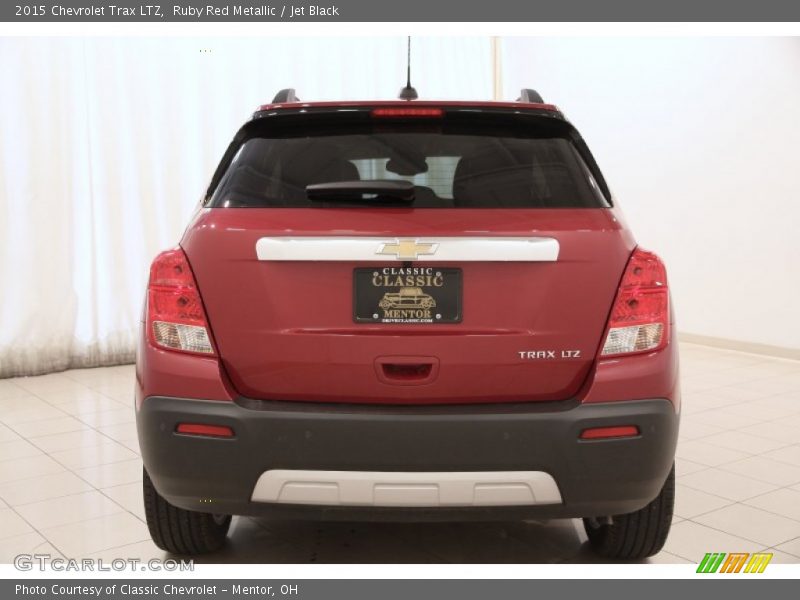 Ruby Red Metallic / Jet Black 2015 Chevrolet Trax LTZ