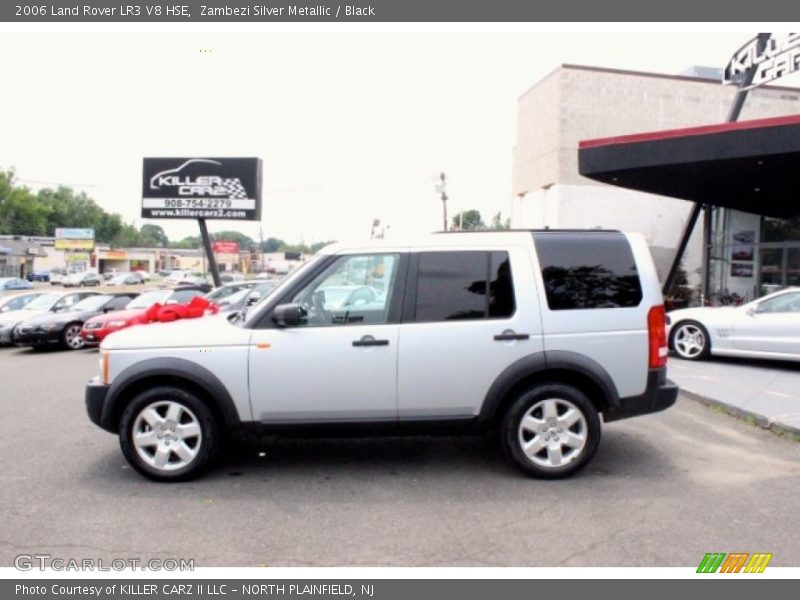 Zambezi Silver Metallic / Black 2006 Land Rover LR3 V8 HSE