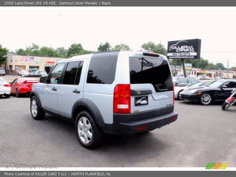 Zambezi Silver Metallic / Black 2006 Land Rover LR3 V8 HSE