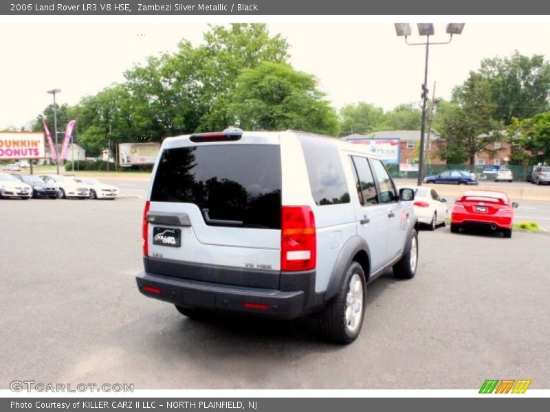 Zambezi Silver Metallic / Black 2006 Land Rover LR3 V8 HSE