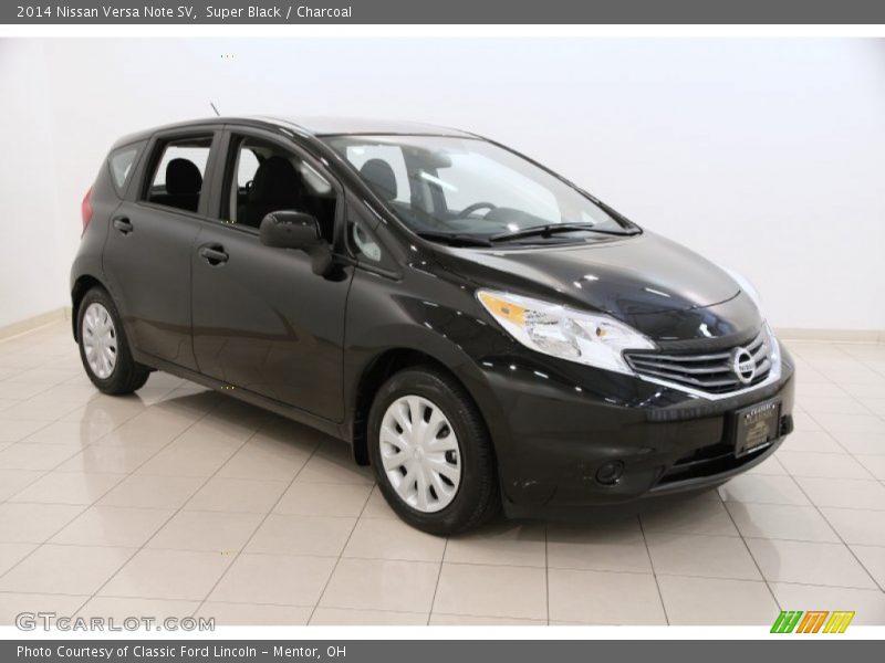 Super Black / Charcoal 2014 Nissan Versa Note SV
