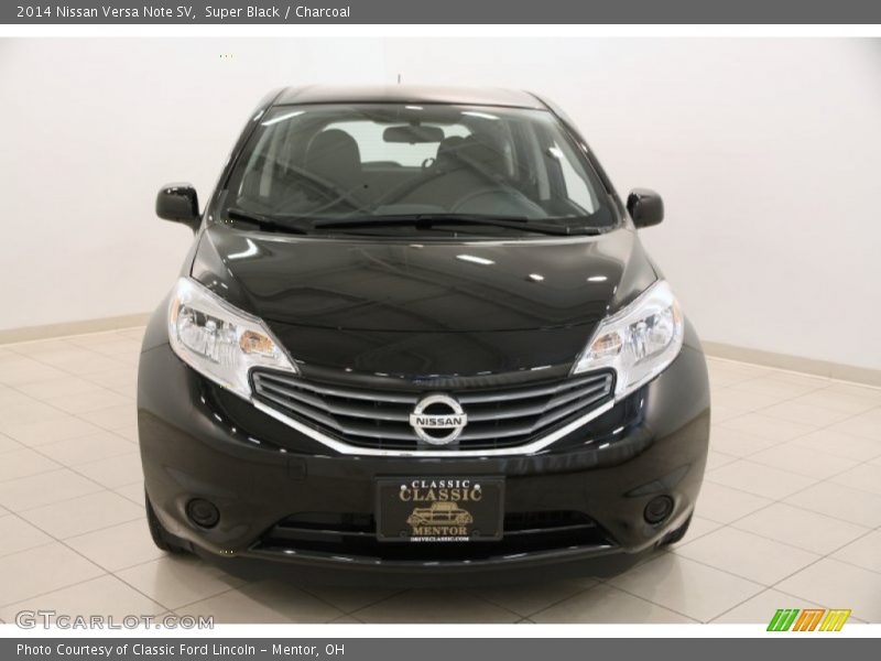 Super Black / Charcoal 2014 Nissan Versa Note SV